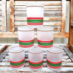 Entertainment Time Christmas Low Ball Set of 6